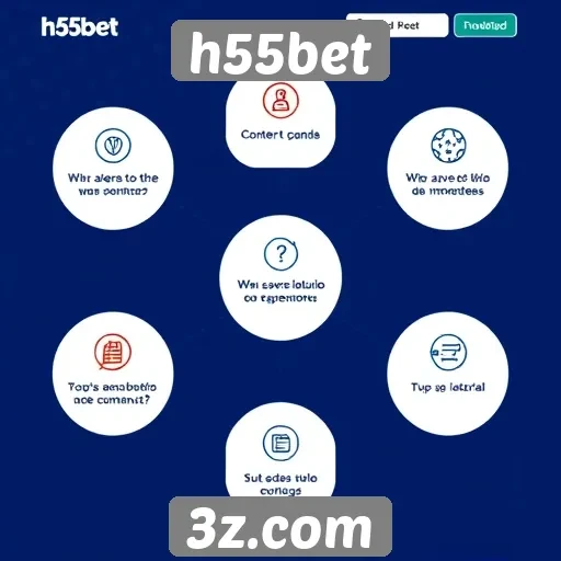 Recursos e funcionalidades do site h55bet