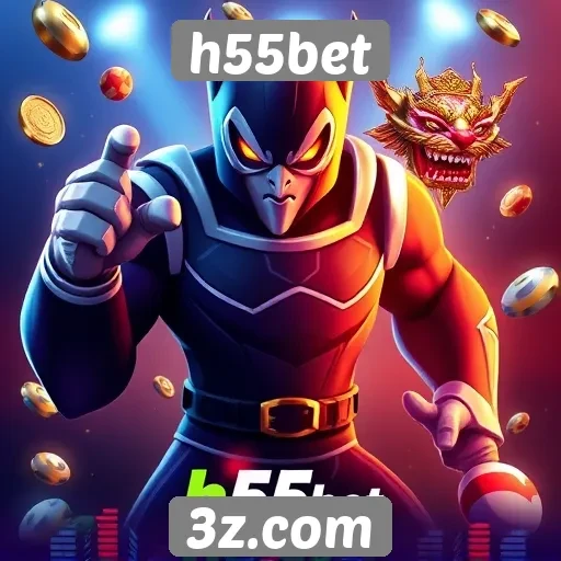 H55bet oferece diversas opções de jogos online
